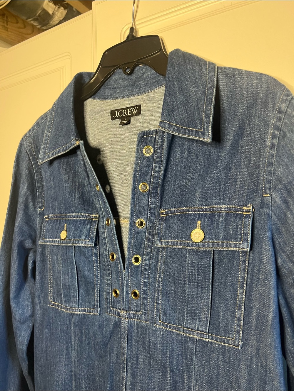 J.Crew Harbor Denim Dress - Picture 5 of 15